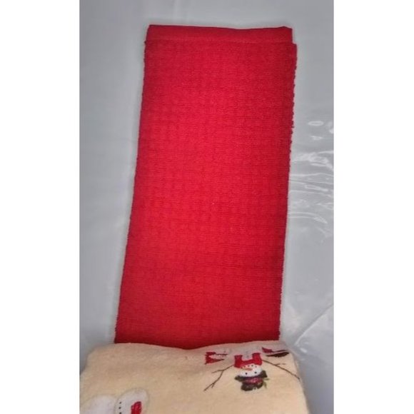St. Nicholas Snowman Kitchen Towels - Picture 9 of 9